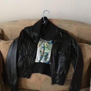 Nornor vegan leather jacket